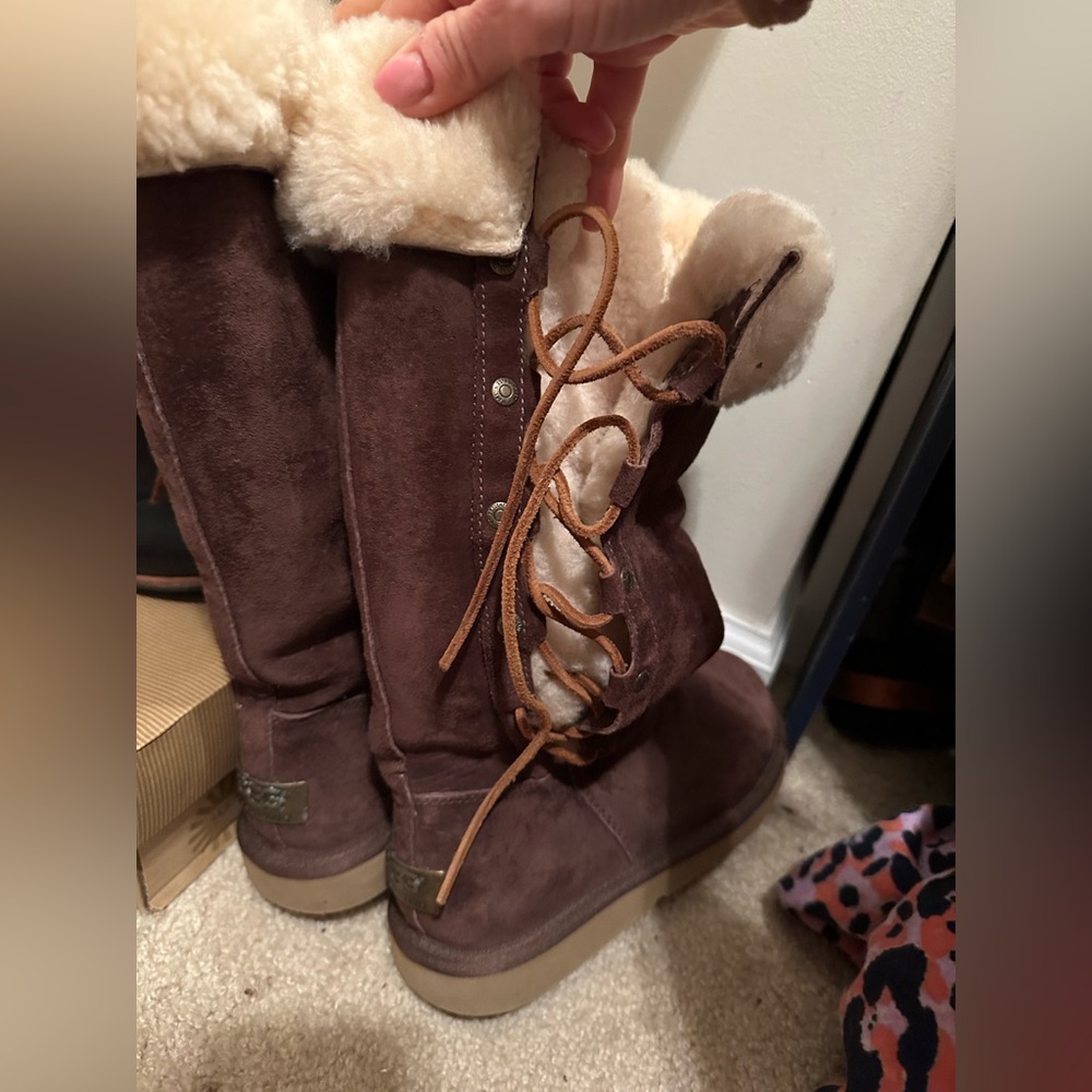 Ugg lace up boots